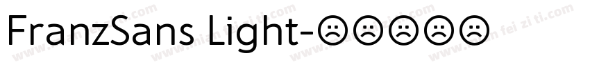 FranzSans Light字体转换